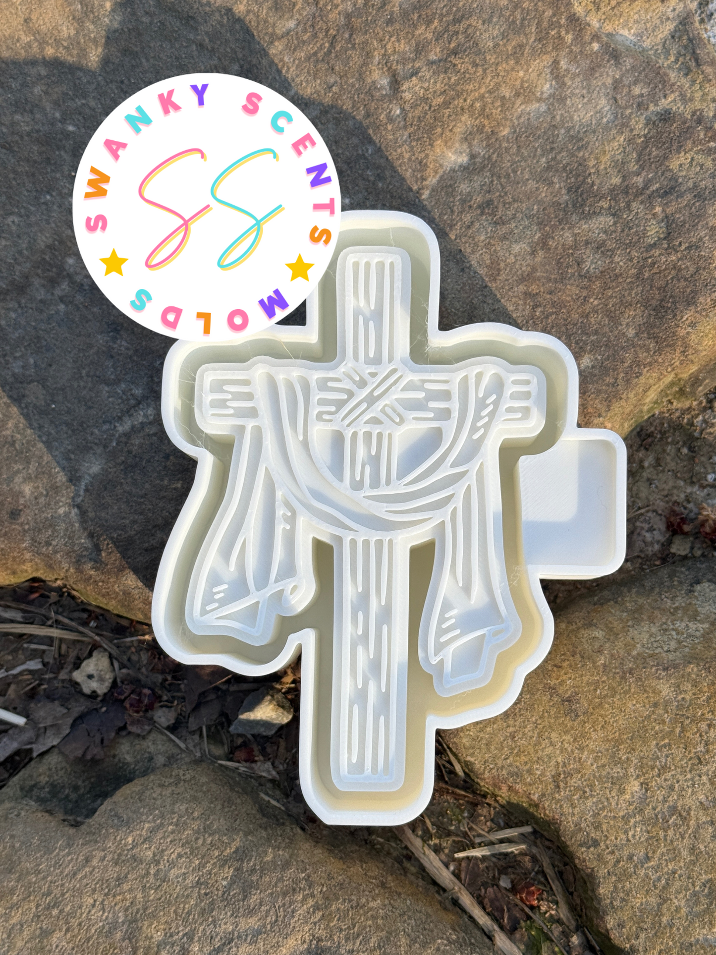 Old Rugged Cross Silicone Mold